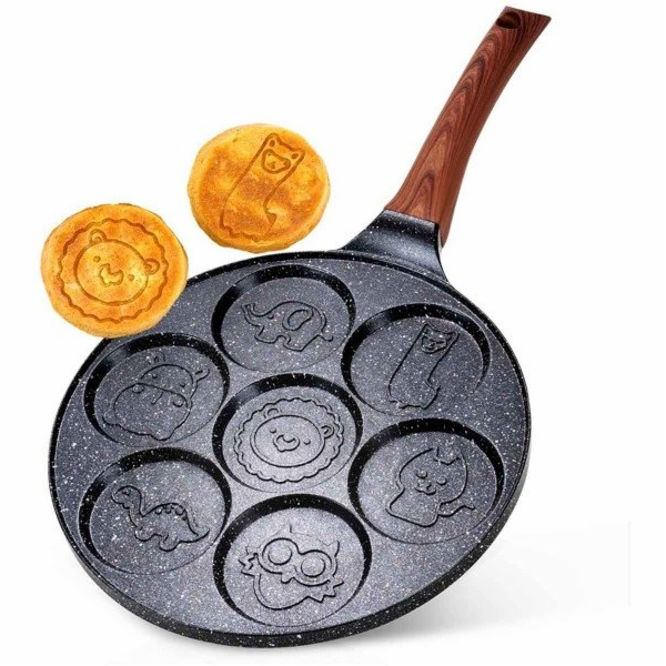 Vilde Žulová pánev na vejce a palačinky se zvířátky BLACK...