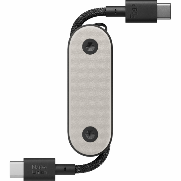Native Union USB kabel USB-C - USB-C 0,17 m černý (POCK-C...