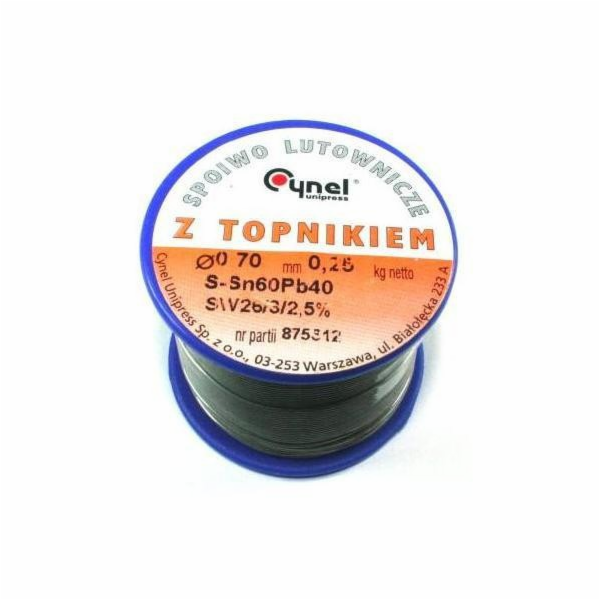 NoName Cínová pájka s tavidlem fi 3.00 500g