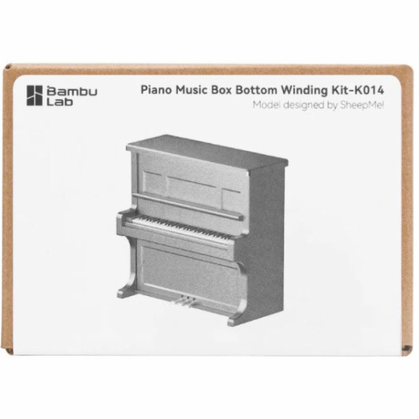 BambuLab Stavebnice pro navíjení hudební skříňky klavíru-...