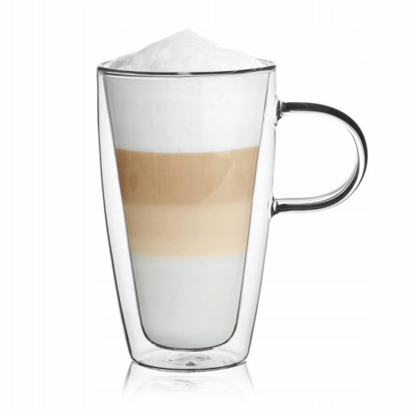 Homla Sada dvoustěnných sklenic CEMBRA 330 ml - 2 ks.