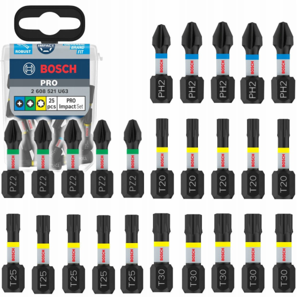 Bosch Sada šroubováků PRO Impact