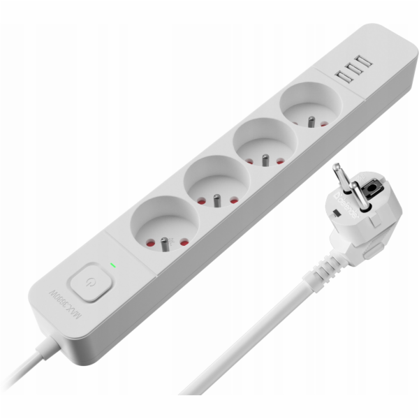 Defender Prodlužovací kabel SFS 133 1,5 m, 4 zásuvky, 3x ...