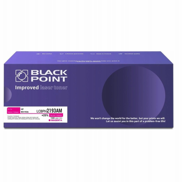 Black Point [LCBPH2193AM] Barevný toner (HP W2193A)