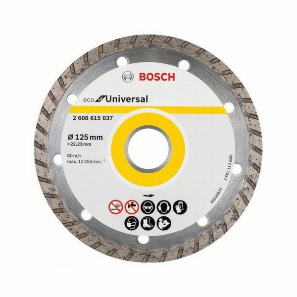 Bosch 10 KS DIAMANTOVÝCH KOTOUČŮ ECO TURBO 125 /22,23