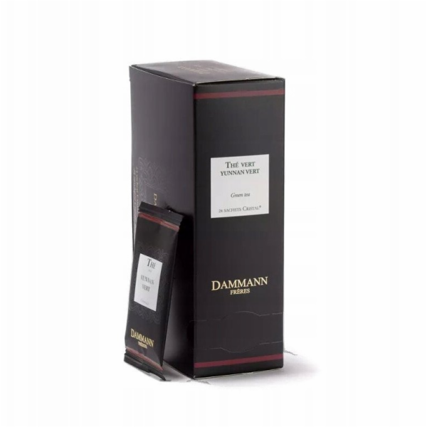 Moya Matcha Dammann Yunnan Vert zelený čaj 24 sáčků