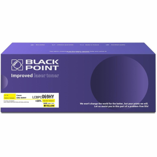 Black Point Toner Canon CRG-069HY, originální, [LCBPC069HY]