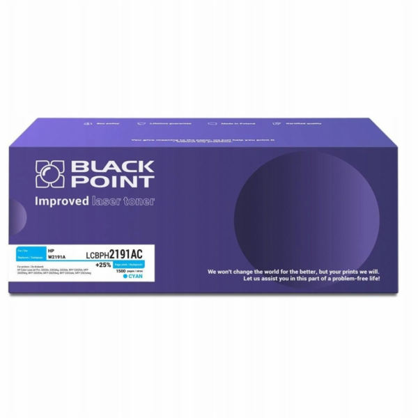 Black Point [LCBPH2191AC] Barevný toner (HP W2191A)