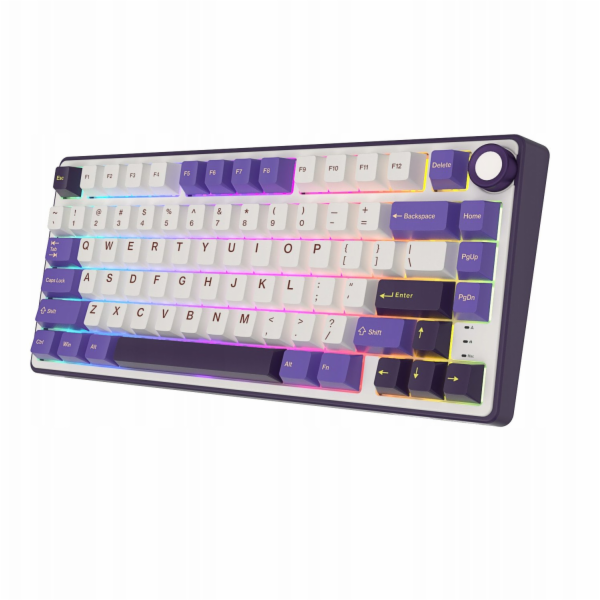 Royal Kludge Herní klávesnice R75 Blackberry Mousse s K s...