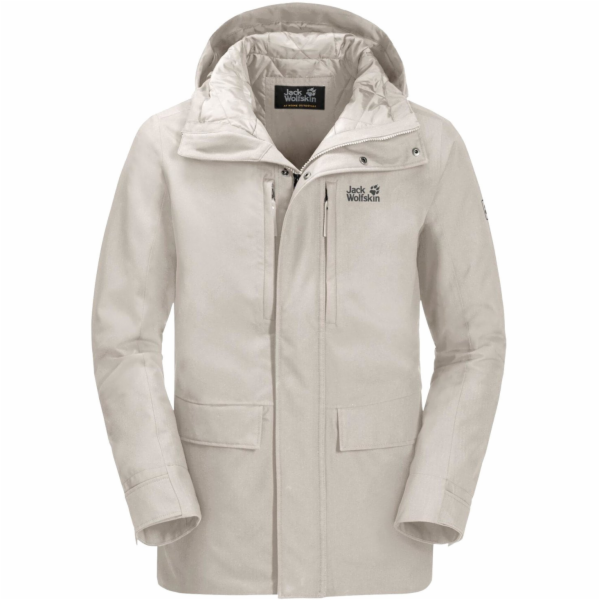 Jack Wolfskin Bunda West Coast 2l Jkt W 1110811-5062 bílá S