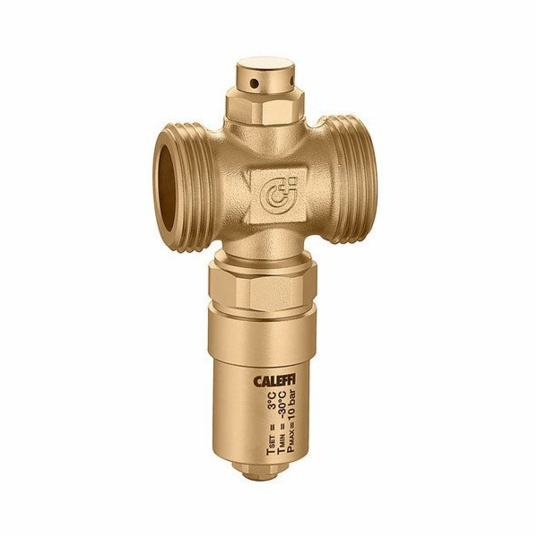 Caleffi Mosazný protimrazový ventil 1” (S)