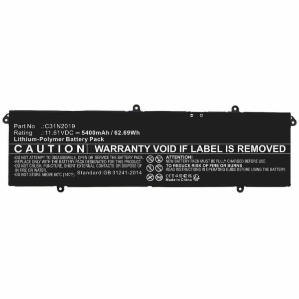 CoreParts Baterie 45,51 Wh Li-Polymer