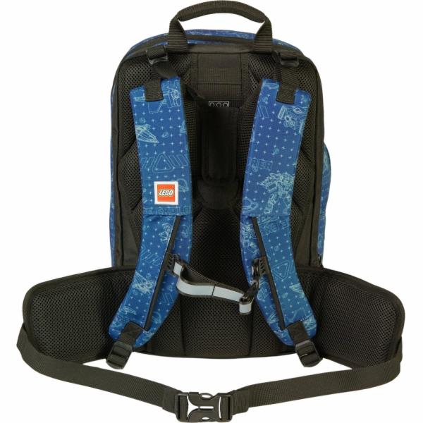 LEGO Školní batoh City Petersen 20209-2505 Modrý Jedna ve...