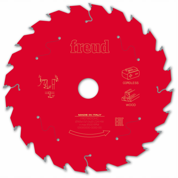 Freud Pilový kotouč FR07W010HC 165X1.5X20-24