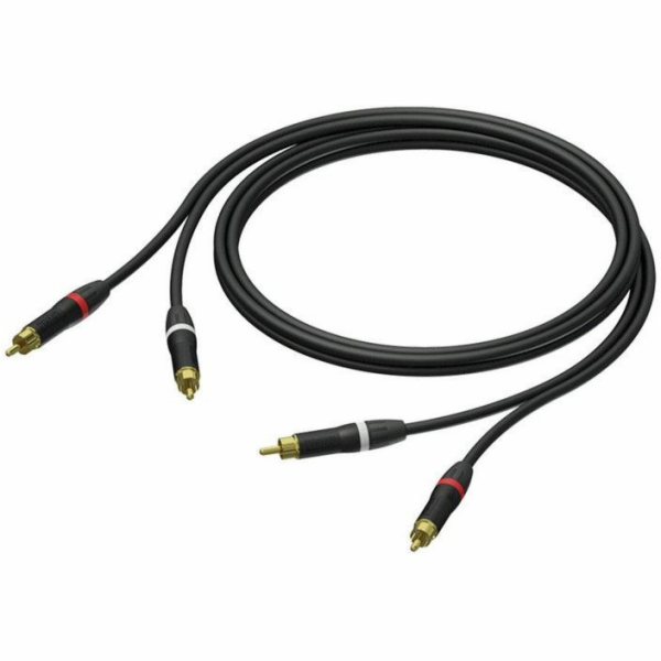 Procab&nbsp;Kabel&nbsp;PRA800/1,&nbsp;2x&nbsp;RCA&nbsp;(samec)&nbsp;(1&nbsp;m)