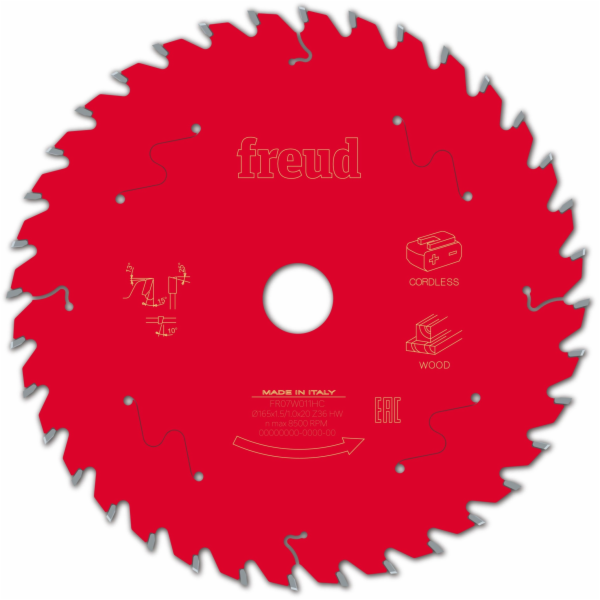 Freud Pilový kotouč FR07W011HC 165X1.5X20-36