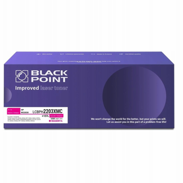 Black Point [LCBPH2203XMC] Barevný toner (HP W2203X) - NO...