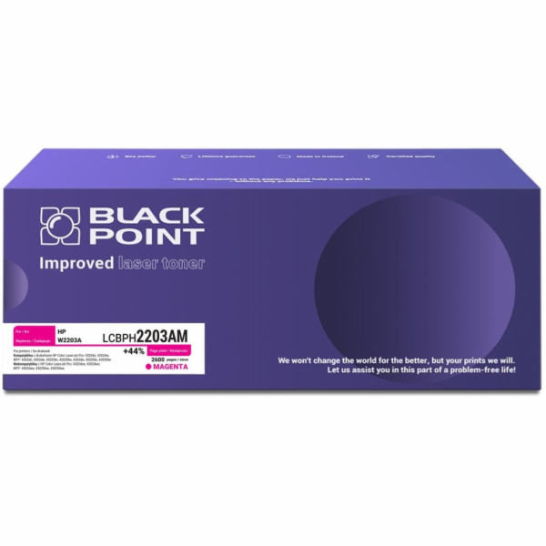 Black Point [LCBPH2203AM] Barevný toner (HP W2203A) OEM čip