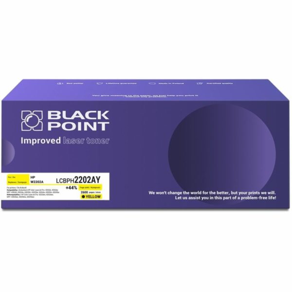 Black Point [LCBPH2202AY] Barevný toner (HP W2202A) OEM čip
