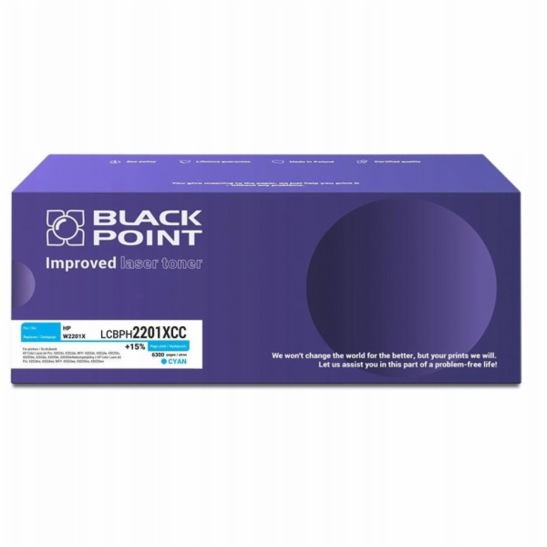 Black Point [LCBPH2201XCC] Barevný toner (HP W2201X) – NO...