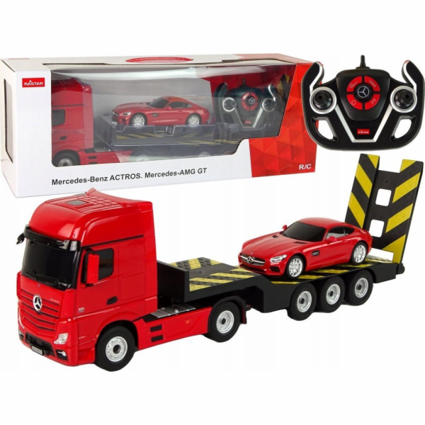 NoName Mercedes-Benz 1:26 R/C odtahovka červená