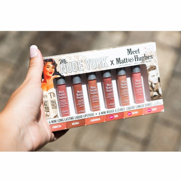 NoName THE BALM_Meet Matte Hughes Mini rtěnka 6x1,2ml