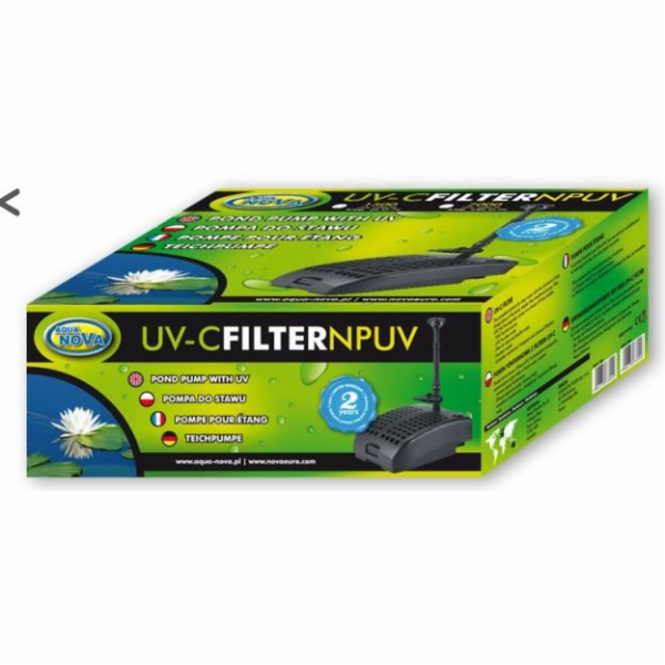 Aqua Nova Fontánové čerpadlo 1500 l/h UV7W