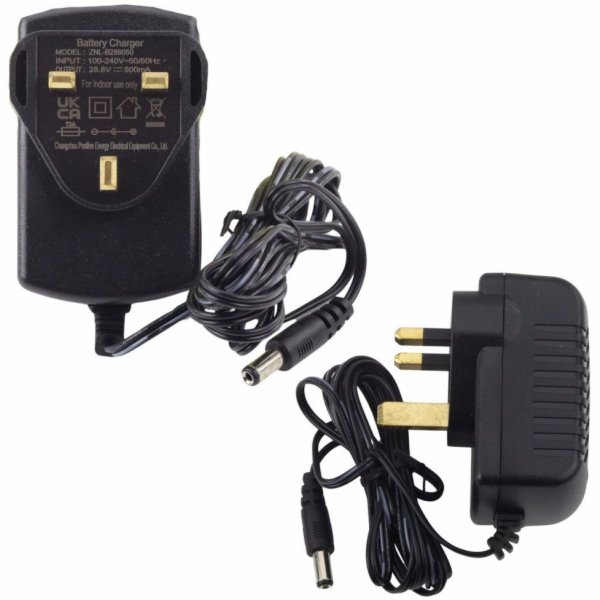 NoName Nabíječka 28,8 V 500 mA, anglická zásuvka