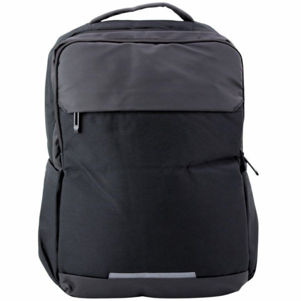 Lean Městský batoh s USB a kapsou na notebook, černý, 16 ...