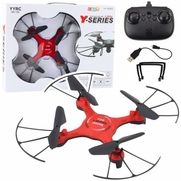 LeanToys Y20 UFO Dálkově ovládaná světla pro dron s rotac...