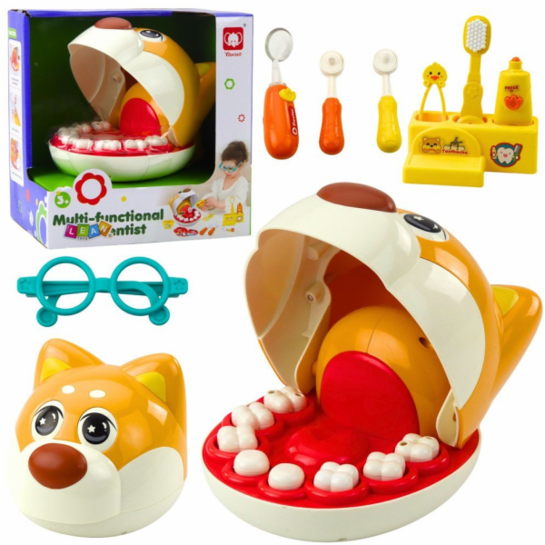 LeanToys SADA PRO ZUBNÍHO LÉKAŘE A VETERINÁRNÍHO PSA S PŘ...