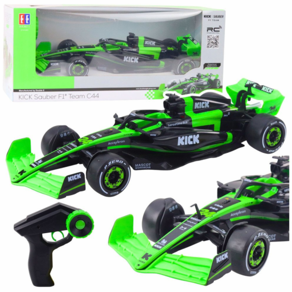 Rastar Sauber F1 C44 černo-zelený závodní vůz na dálkové ...