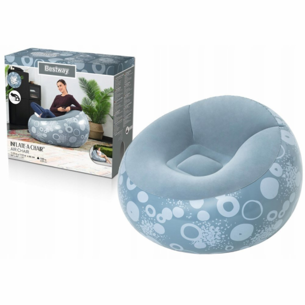 Bestway 75052 Modré nafukovací křeslo
