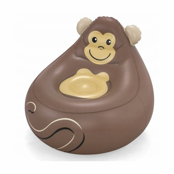 Bestway Nafukovací opičí křeslo 72 x 72 x 64 cm 75116