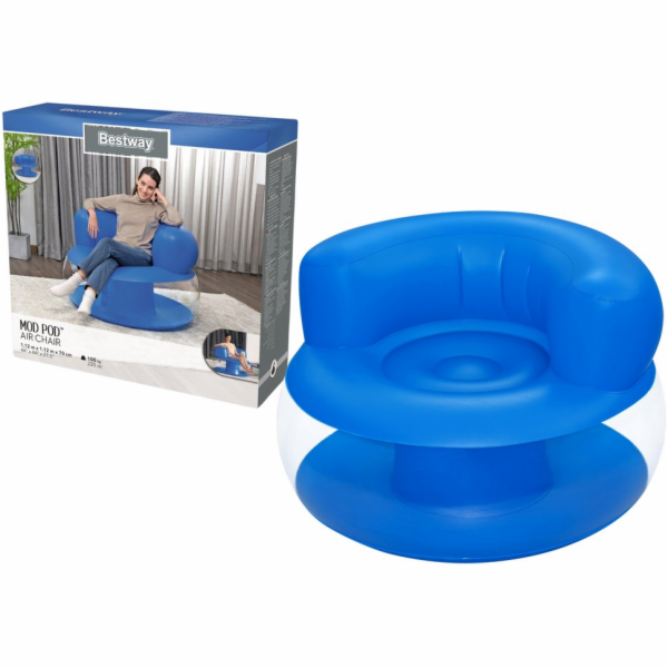 Bestway 75138 Modré nafukovací křeslo