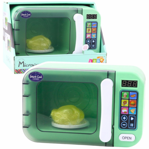 LeanToys Mikrovlnná trouba pro děti, rotující světla pro ...