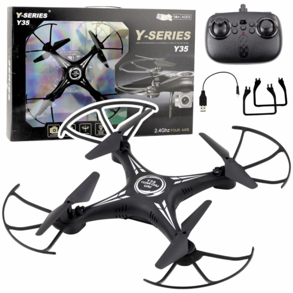 LeanToys Y-35 Dron s dálkovým ovládáním, lehký gyroskop, ...