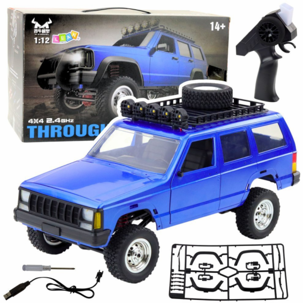 LeanToys MN78 Dálkově ovládané terénní vozidlo RC s pohon...