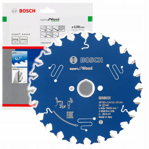 Bosch DEHATOVÝ PILOT. EXPERT 130X20X2,4/1,6X24T