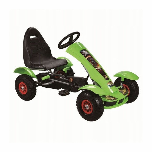 Super-Toys F618 Šlapací motokára zelená