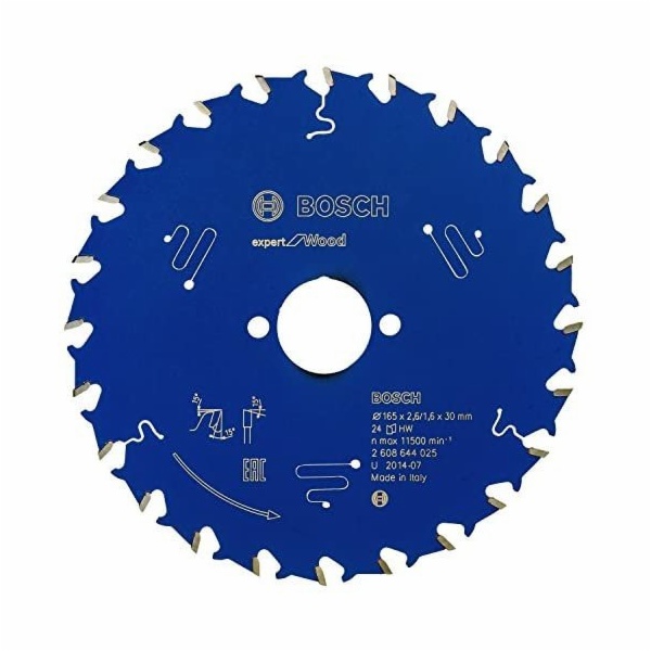 Bosch DEHATOVÝ PILOT. EXPERT 165X30X2.6/1.6X24T