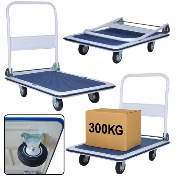 Lean Plošinový přepravní a skladový vozík do 300 kg LEAN