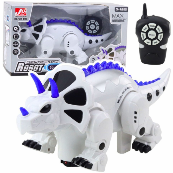 LeanToys Chytrý dálkově ovládaný RC dinosauří robot Trice...