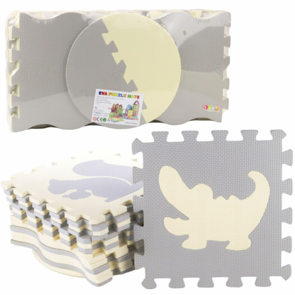 LeanToys VZDĚLÁVACÍ PODLOŽKA MĚKKÁ EVA PĚNA PUZZLE OHRAČK...