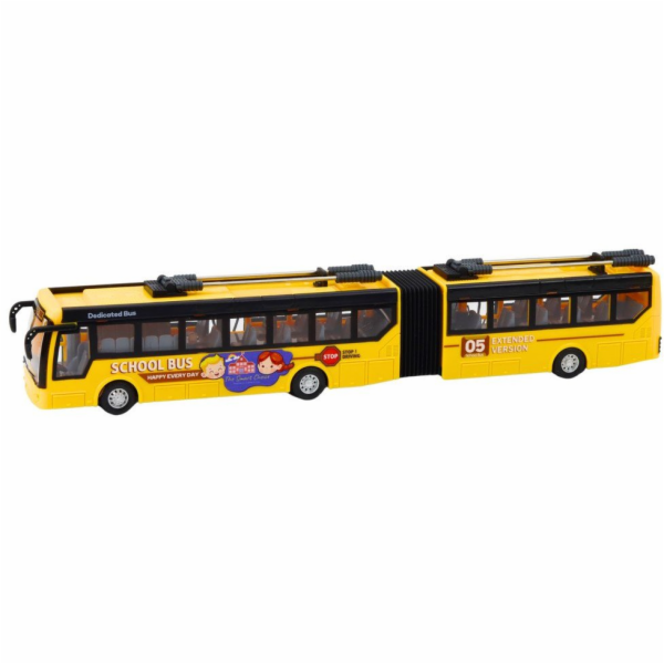 LeanToys RC kloubový školní autobus na dálkové ovládání, ...