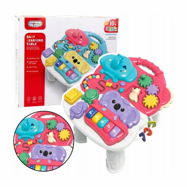 LeanToys Interaktivní hudební senzorický vzdělávací stůl ...