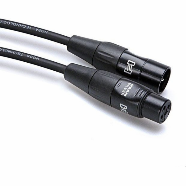 Hosa XLR - XLR kabel 7,6 m černý (HMIC-025)