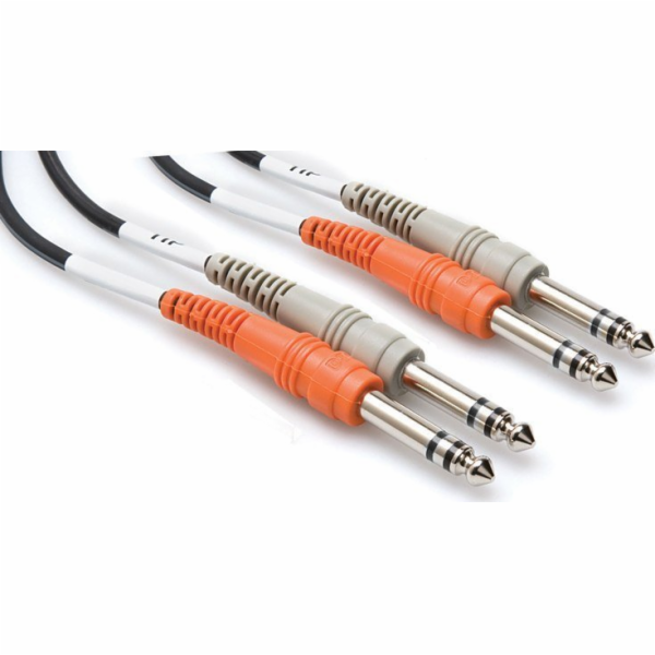 Hosa Kabel Jack 6,3 mm x2 - Jack 6,3 mm x2 4 m černý (CSS...