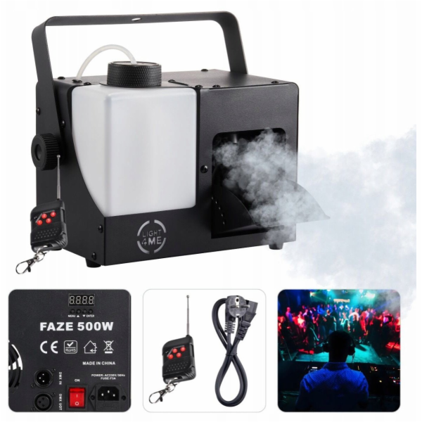 LIGHT4ME&nbsp;Generátor&nbsp;kouřové&nbsp;mlhy&nbsp;FAZE