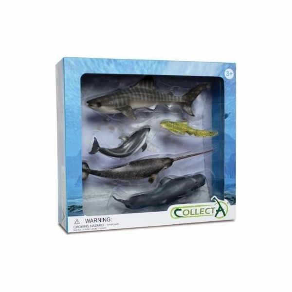 Collecta Sada figurek 5 mořských živočichů v balení 89671...